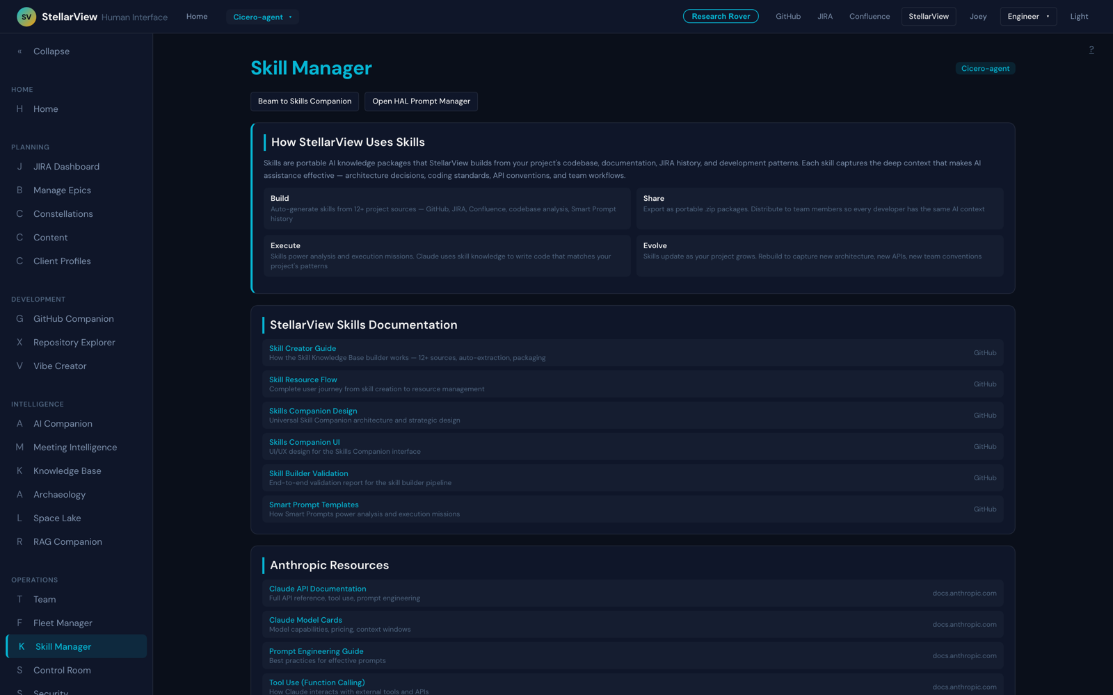 Skill Manager
