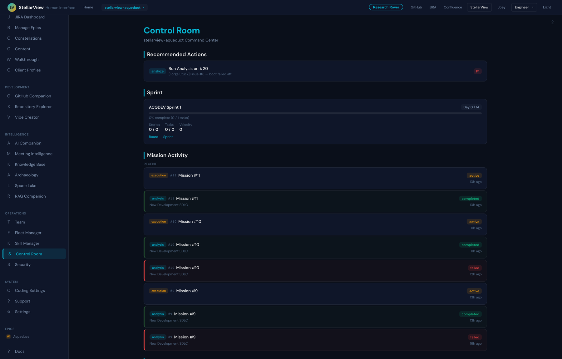 Control Room: Run Analysis on #20, [Forge Stuck] Issue #8 - boot failed
